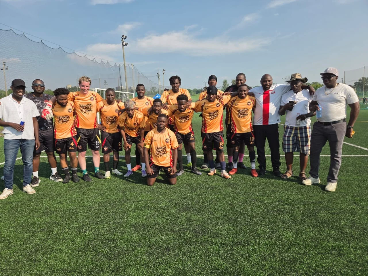 B6 Global Network player during an international showcase fixture attended by scouting partners